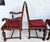 Antique English Oak Tudor Jacobean Dining Chairs 1930's Set of 4 For Sale - Image 4 of 18