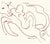 Artist: Henri Matisse (after) Country: France Title: Florilege des amours – Plate 22 Medium: Sanguine lithograph Paper:...