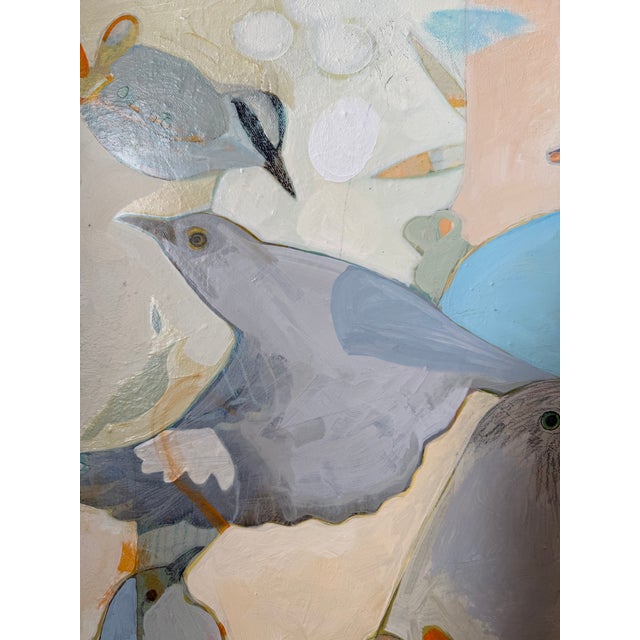 “Hiking Companions” a Bird Painting by LWren Walraven For Sale - Image 4 of 12