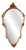 20th Century Louis XVI Giltwood Mirror with Ornate Crest, France, 1950s For Sale