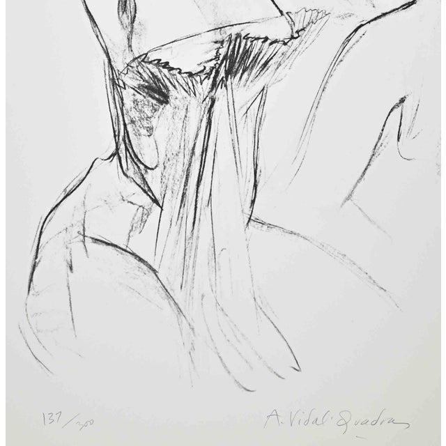 Lithograph on paper realized in 1960s. Hand signed and numbered in pencil. Edition of 300. Excellent condition. This piece...