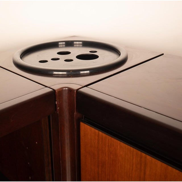 S11 Cabinets and Bars by Angelo Mangiarotti for Sorgente Dei Mobili, 1969, Set of 3 For Sale - Image 16 of 18