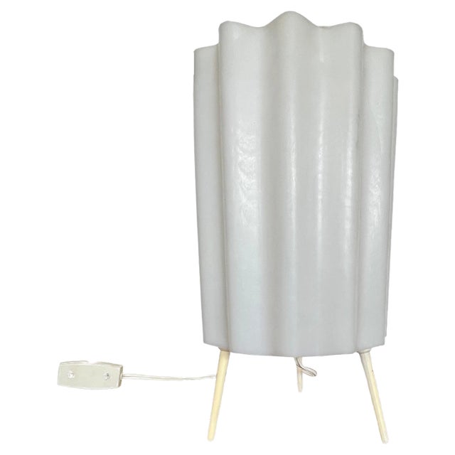 Mid-Century Space Age Plastic Rocket Table Lamp, 1970s For Sale