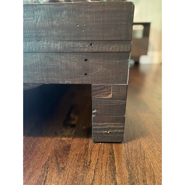 West Elm Emmerson Bed, Full, Chestnut For Sale - Image 13 of 18