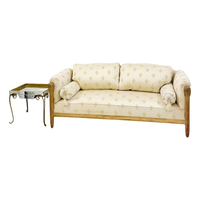 Art Deco Sofa attributed to Maurice Dufrêne, 1930s For Sale