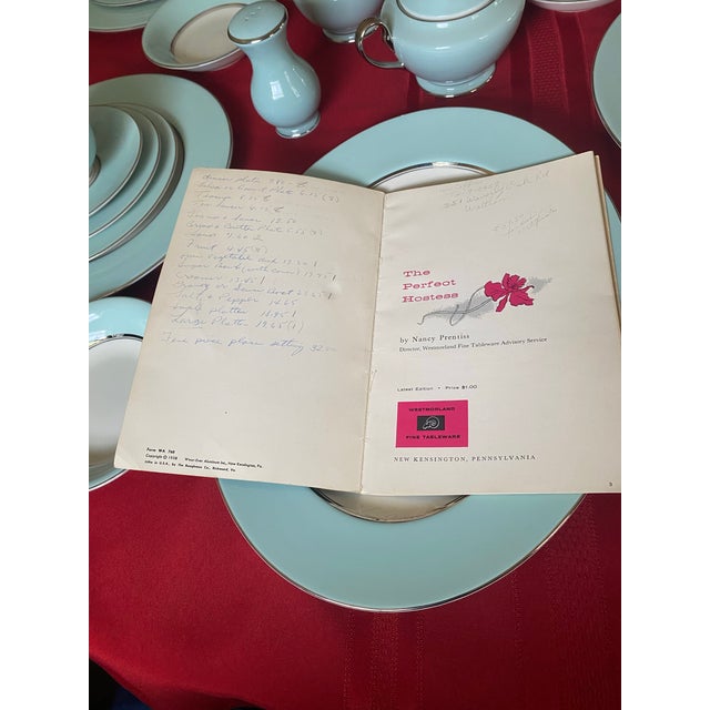Mid-Century Modern 1960s Mid-Century Modern Nancy Prentiss Skyridge Fine China Dinnerware Set - 60 Pieces W/ Provenance For Sale - Image 3 of 12