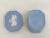 Wedgwood Jasperware Blue Octagon Cameo Ring Dish Jewelry Pill Box With Lid For Sale In Miami - Image 6 of 13