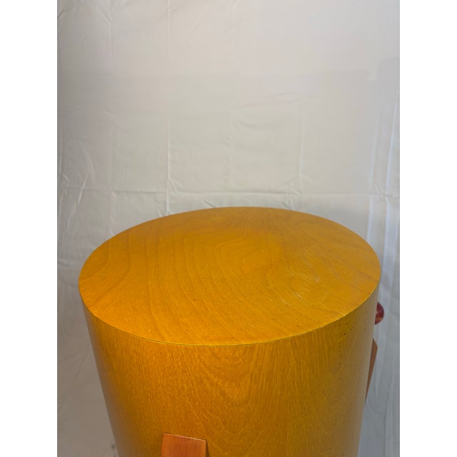 Mid-Century Modern Mid 20th Century MCM Memphis Post Modern Side Table For Sale - Image 3 of 12
