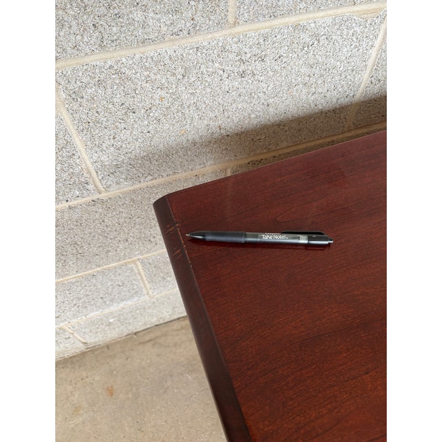 Pennsylvania House Geoergian Style 3 Drawer Cherry Nightstands - A Pair For Sale - Image 11 of 12