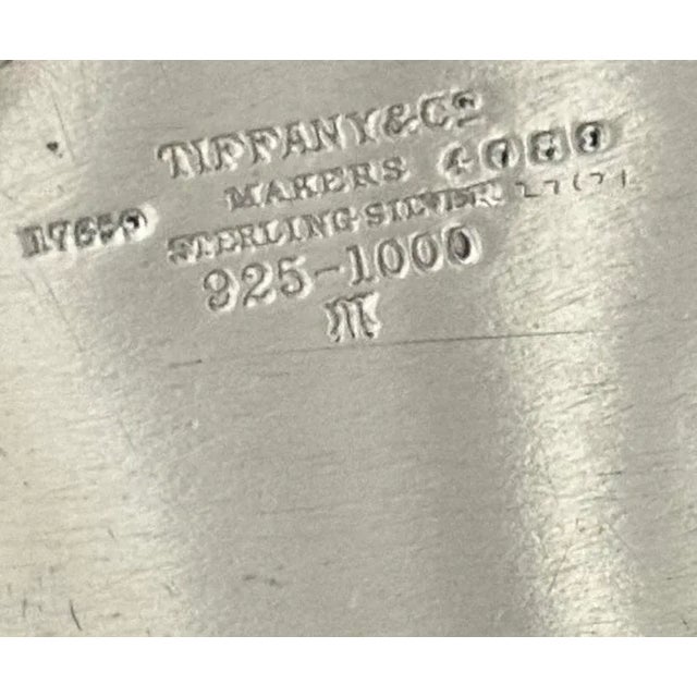 Antique Tiffany and Co Sterling Silver Candlesticks Monogram -A Pair For Sale In Phoenix - Image 6 of 12