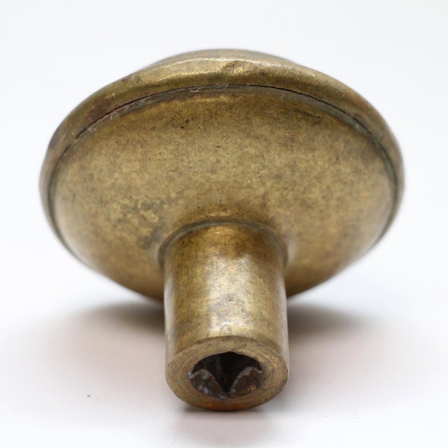 Antique 8 Fold Gothic Door Knob For Sale - Image 4 of 4
