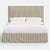 Cloth & Company Stoffer Home x Cloth & Company Maura Slipcover Bed in Jane Stripe Burlap - King For Sale - Image 4 of 6