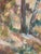 Katharina Fontain, Forest, 1950s, Oil on Canvas, Framed For Sale - Image 6 of 17