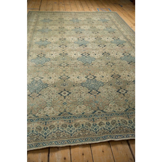 Textile Vintage Distressed Kayseri Carpet - 6'5" x 9'7" For Sale - Image 7 of 11
