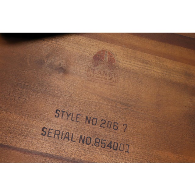 Vintage Lane Furniture Mid-Century Modern Tile Side Table For Sale - Image 12 of 13