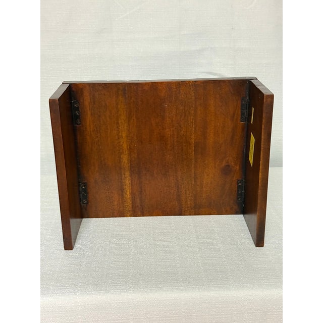 Late 20th Century Late 20th Century Theodore Alexander Faux Book Spine Shelf Display by Turtle and Crane - English Library Trompe l'Oeil For Sale - Image 5 of 12