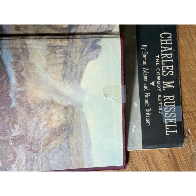 1948 First Edition Hardcover Book Charles M. Russell the Cowboy Artist For Sale - Image 9 of 17