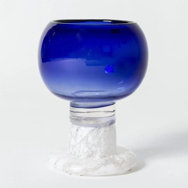 Glass Mid-Century Pokaali Goblet by Kaj Franck For Sale - Image 7 of 7