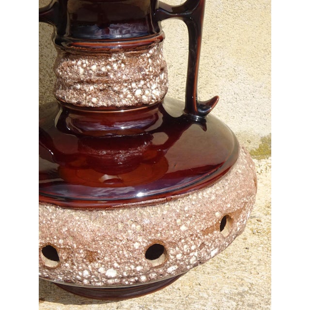 Large Vintage Floor Lamp in Ceramic, 1960s For Sale - Image 9 of 13