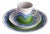 Berlin Coffee Cup, Saucer and Breakfast Plate by Hans-Theodor Baumann for Rosenthal Germany, 1970, Set of 3 For Sale