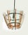 Pink and Green Chandelier is an original design lamp realized by Anonymous designer in the 1970s. A vintage lamp realized...