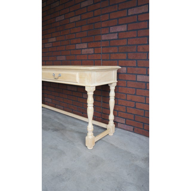 20th Century Cottage Farmhouse Console Table Chairish