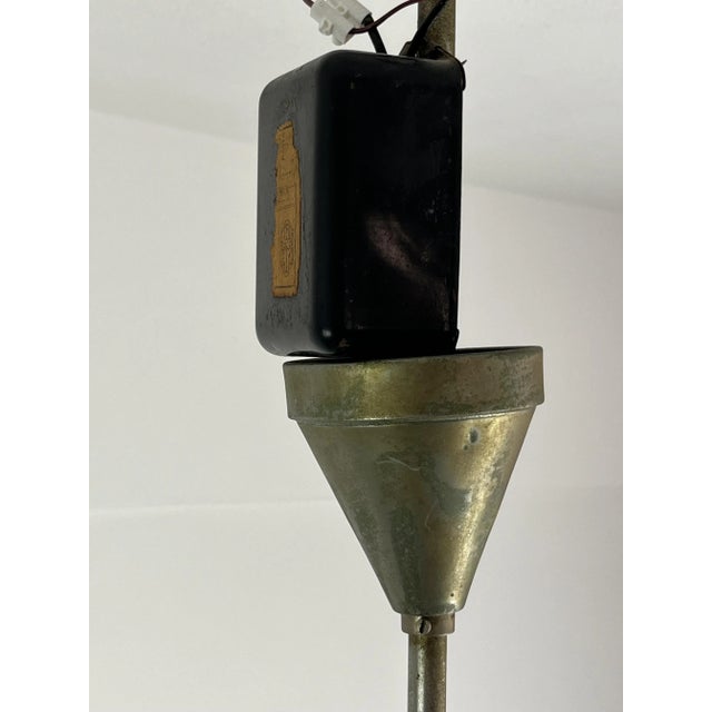 Gray Sistrah P4 Chandelier by Otto Müller, 1931 For Sale - Image 8 of 9