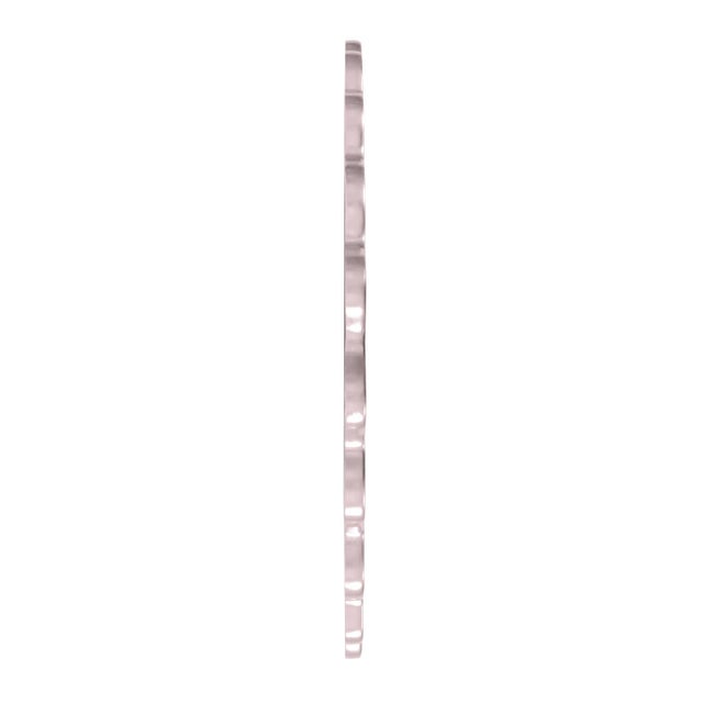 Glass Cloud Mirror Lilac For Sale - Image 7 of 11