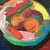 Mid 20th Century Post -Impressionist Still Life Fruit in the Bowl Painting on Canvas by B. Innes For Sale - Image 10 of 12