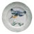 French Majolica Bird Plate Keller & Guerin Saint Clement Circa 1900 For Sale