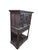 Wood Antique French Gothic Revival Carved Oak Cabinet With Religious Figures For Sale - Image 7 of 8