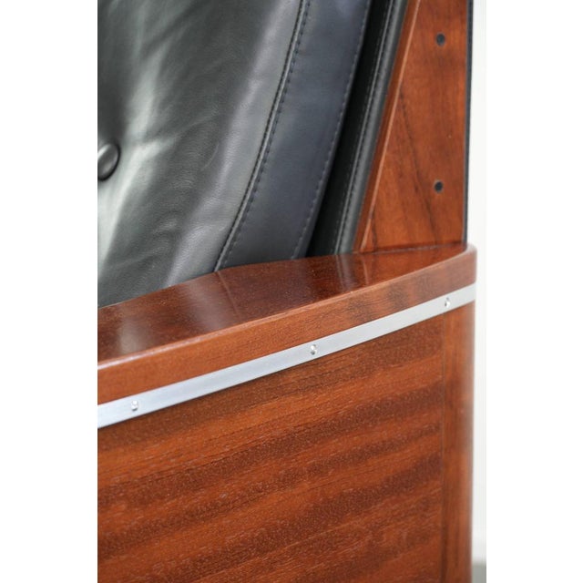 Art Deco Decoforma Series Frank Armchair in Black Cowhide Leather from Schuitema For Sale - Image 12 of 14