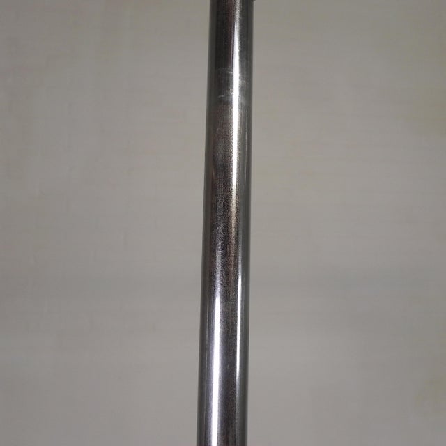 Height: 50 cm. Diameter: 30 cm. Height of glass shade: 13 cm. The lamp is fitted with new wire and a large socket (E27)....