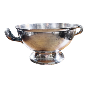 Antique Silver Plated Serving Bowl From Deutsche Africa Line Ship