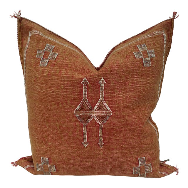 Cactus Silk Pillow Cover For Sale