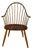 Thos Moser Shaker Cherry Continuous Arm Chairs (2) For Sale