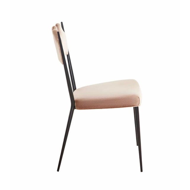 Jonathan Adler Pair of Ripple Dining Chair Market Samples For Sale - Image 11 of 11