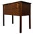 Wood Antique Early 20th Century English Edwardian Mahogany Writing Table, 1890s For Sale - Image 7 of 12