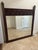Brown Large Antique Gothic Revival Carved Wood Overmantel Mirror For Sale - Image 8 of 8