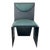 Kelly Wearstler Bronze and Ostrich Leather Accent Chair For Sale