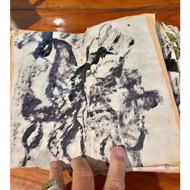 Purvis Young Purvis Young Art Book With 57 Paintings Included, Signed For Sale - Image 4 of 12
