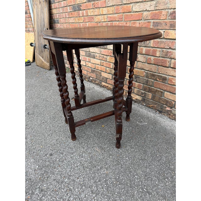 19th Century English Gateleg Table For Sale In Nashville - Image 6 of 12