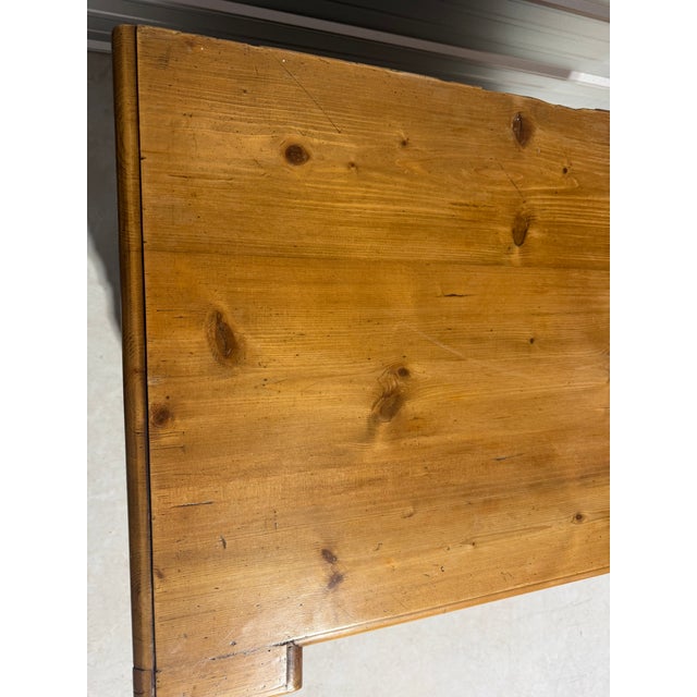 Antique Pine Three Drawers - Chest of Drawers From England For Sale - Image 11 of 18