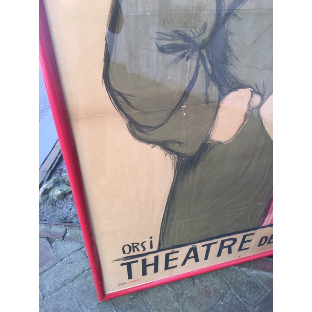 Plastic Cinema Poster Orsi 1916 Monumental Parisian Avant-Garde Titled a Vous Belle For Sale - Image 7 of 12