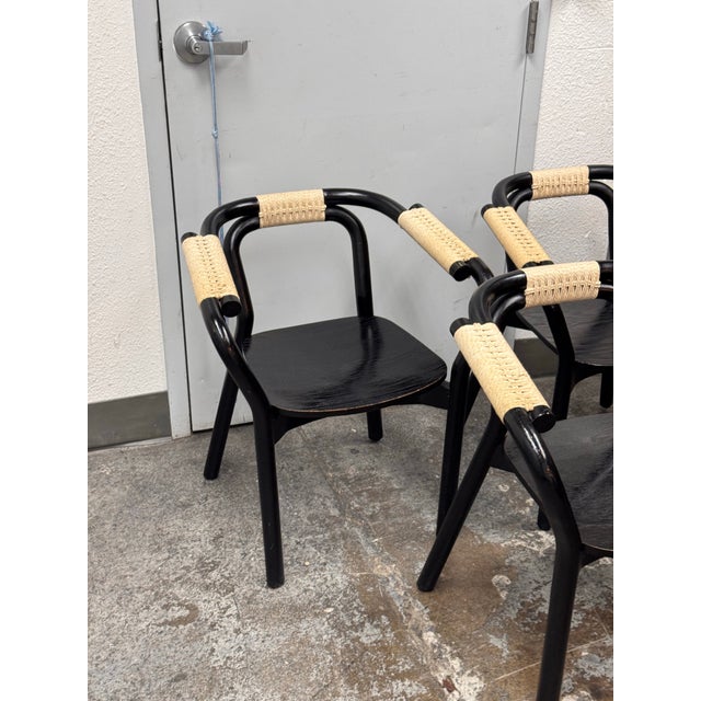 Tatsuo Kuroda for Normann Copenhagen Knot Dining Chairs, Set of Six For Sale - Image 10 of 12