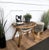 Boho Chic Italian Bohemian French Riviera Bamboo Rattan Oval Coffee Table, 1960s For Sale - Image 3 of 10