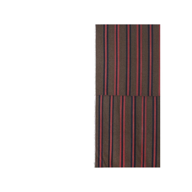 Mid-Century Modern 1960s Oversize Turkish Traditional Kilim Rug 9'6'' X 9'11'' For Sale - Image 3 of 13