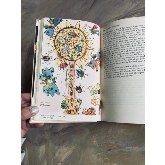 Gray Fairy Tales of Hans Christian Andersen Vintage Book For Sale - Image 8 of 9