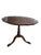 Oval Topped Piecrust Mahogany Tri Legged Side Table, 1800s For Sale - Image 11 of 11