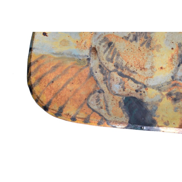 Grès Porcelain Stoneware Plate For Sale - Image 4 of 7